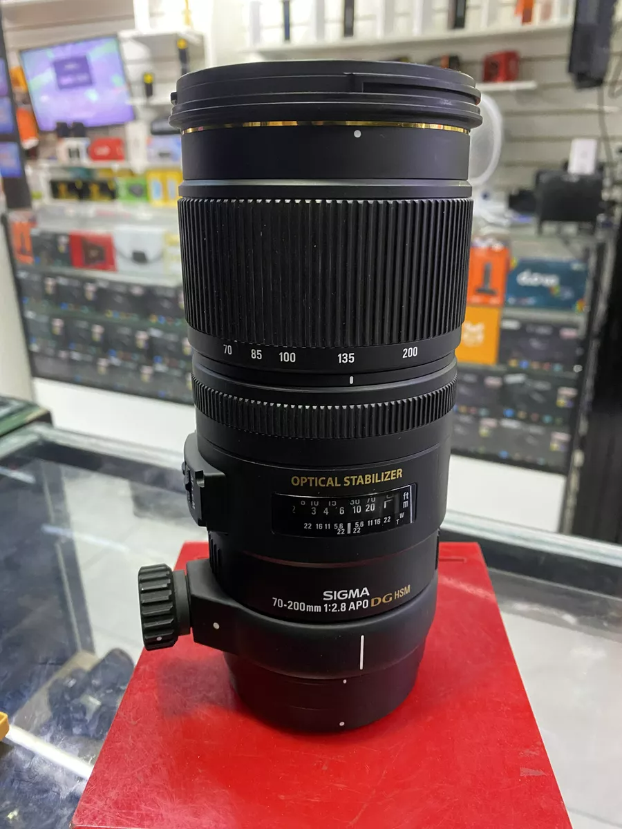 Lente Sigma 70-200mm com estabilizador de imagem disponível!