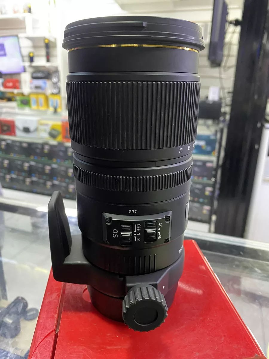 Lente Sigma 70-200mm com estabilizador de imagem disponível!