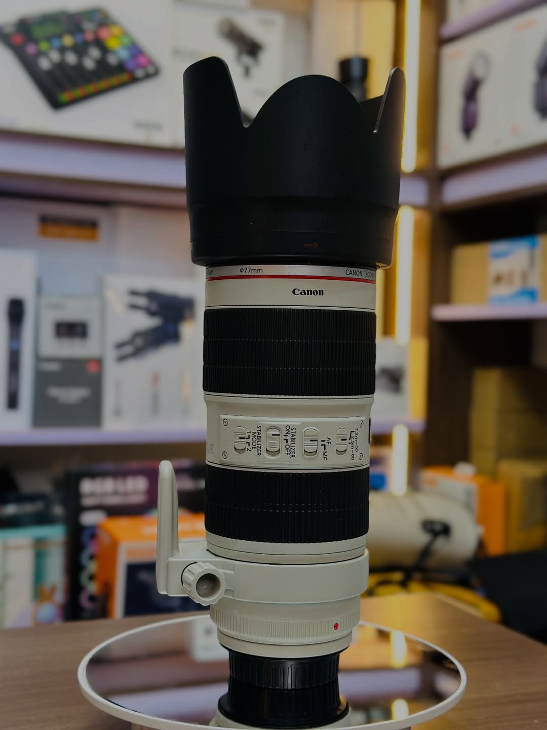 Lente Canon 70-200mm f/2.8L EF IS II USM seminova 📸🔥