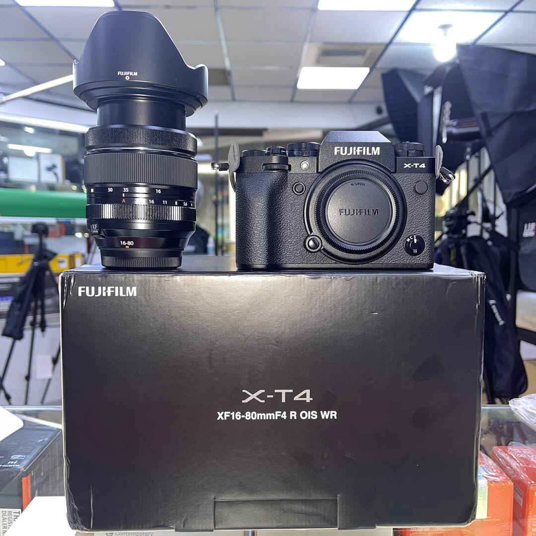 Fujifilm X-T4 + Lente 16-80mm – Seminova e Completa!