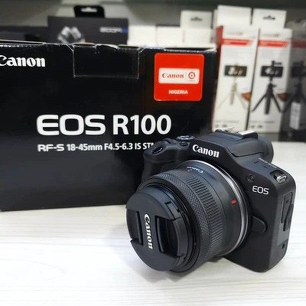 Canon R100 + lente do kit (com caixa) disponível!
