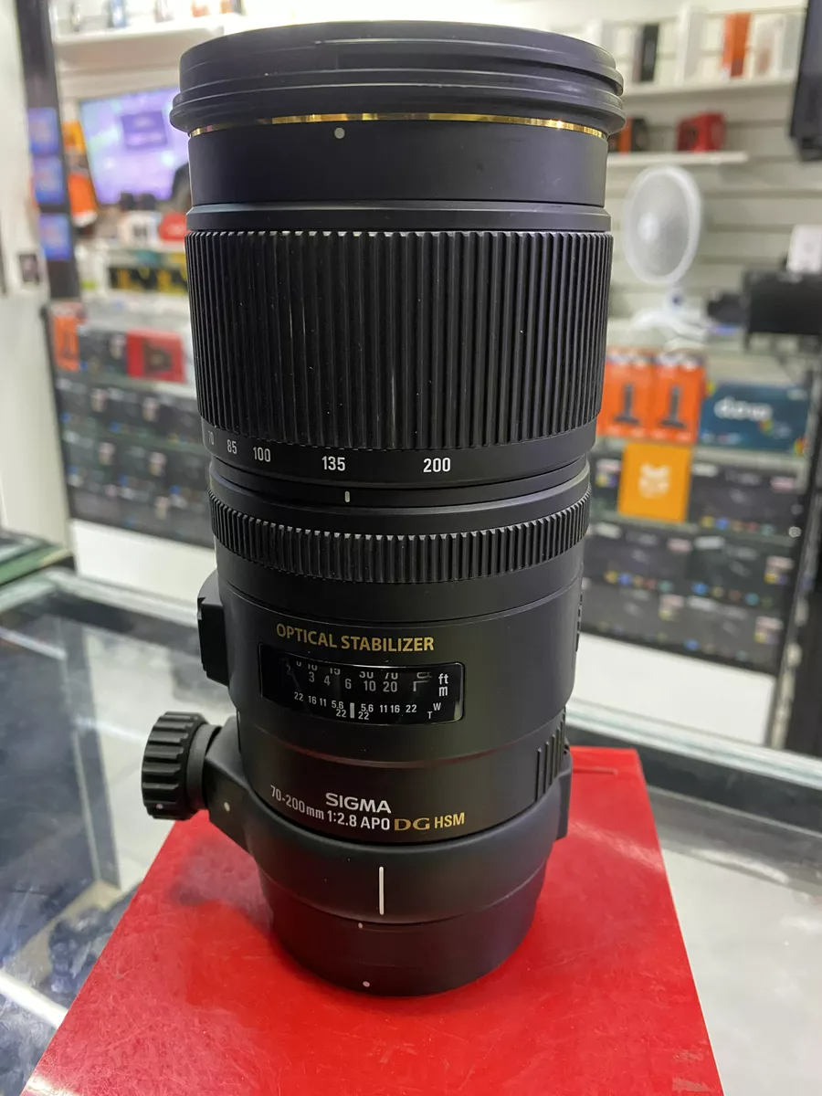 Lente Sigma 70-200mm com estabilizador de imagem disponível!