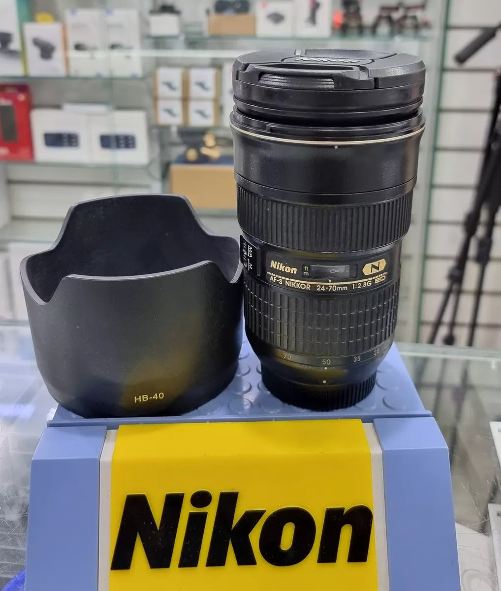 Lente Nikon 24-70mm disponível!