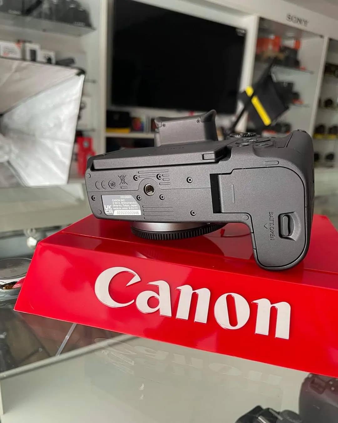 Canon EOS M50 Mark II (corpo) seminovo disponível!