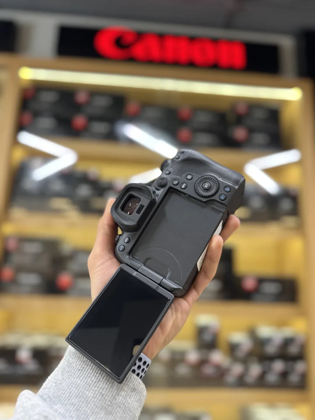 Canon R6 Mark II seminova disponível!