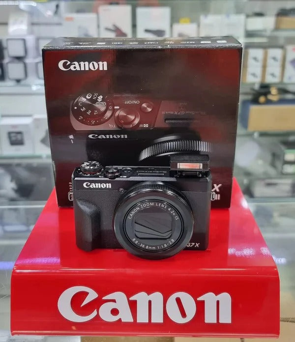 Canon G7X Mark III (corpo + caixa) seminova disponível!