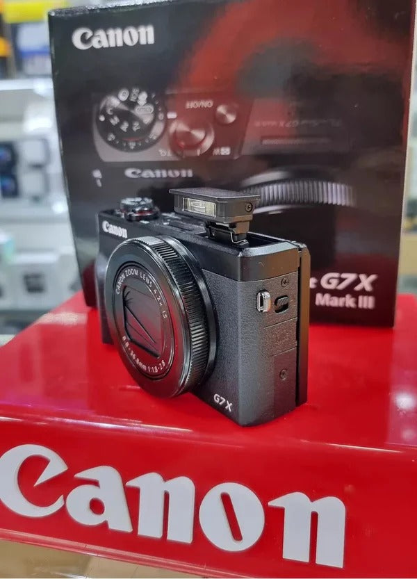 Canon G7X Mark III (corpo + caixa) seminova disponível!