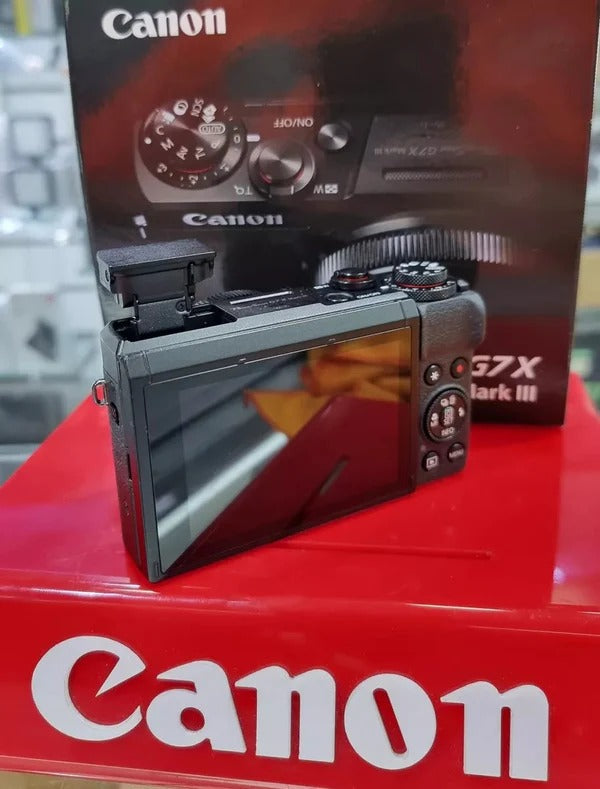 Canon G7X Mark III (corpo + caixa) seminova disponível!